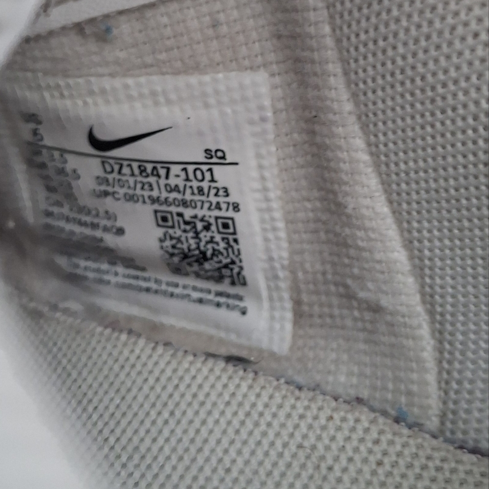 Nike Air Force 1 Shadow ‘White Industrial Blue Teal’ DZ1847-101  Size 6 Kids - Picture 5 of 8